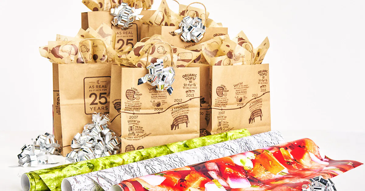 Chipotle's Wrapping Paper Lets You Wrap Gifts Like Your Beloved Burritos