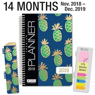 HARDCOVER Calendar Year 2019 Planner