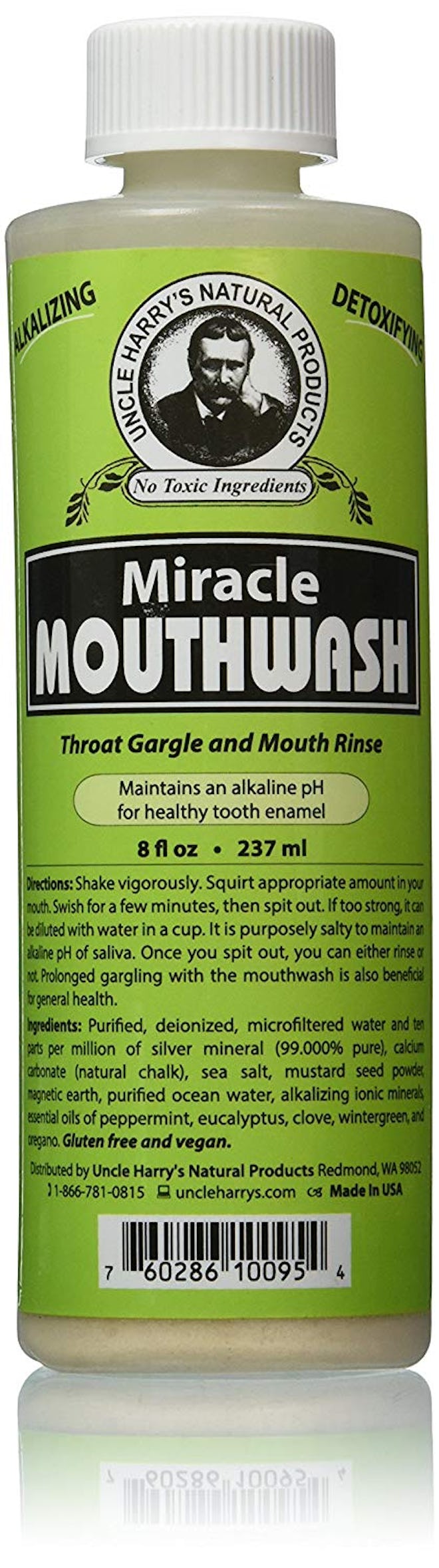 Uncle Harry's Alkalizing Miracle Mouthwash