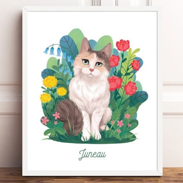 Custom Pet Portrait — Printable Wall Art