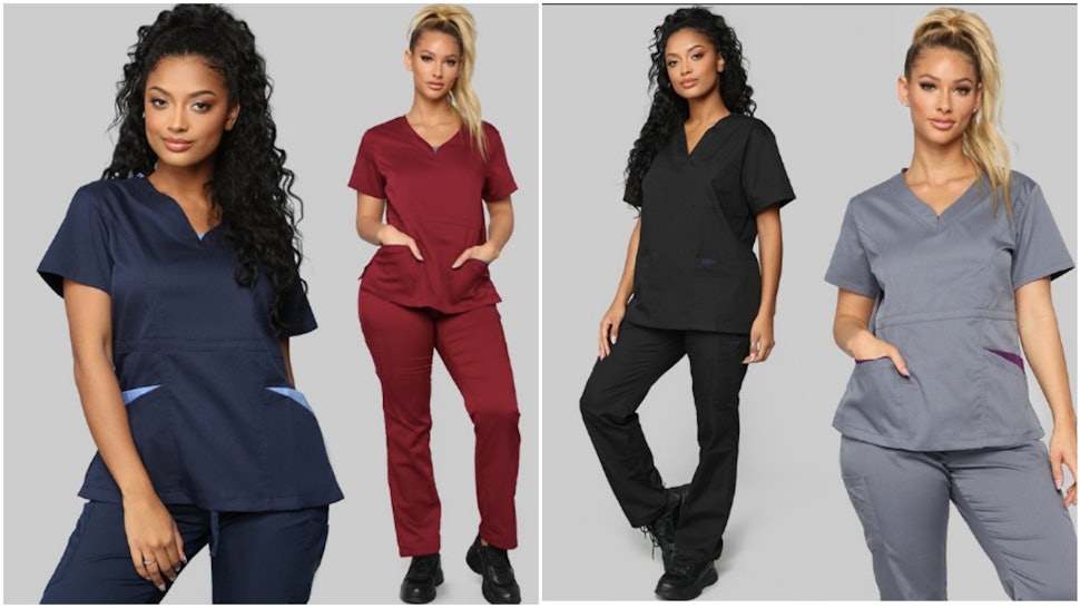 fashion nova sells scrubs
