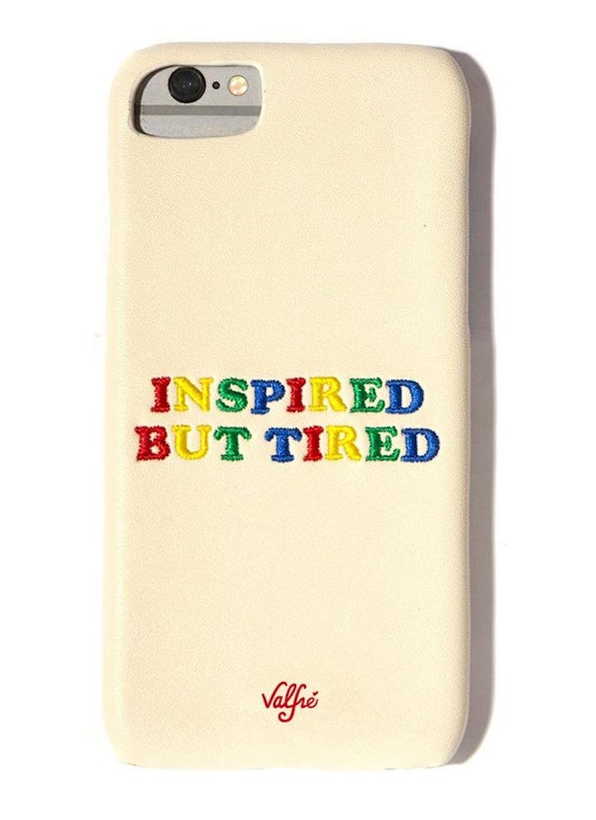 "Inspired But Tired" iPhone Case