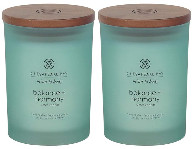 Chesapeake Bay Mind & Body Scented Candles (Set of 2)