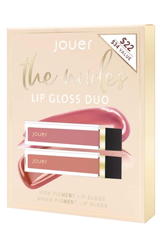 Jouer The Nudes Lip Gloss Duo