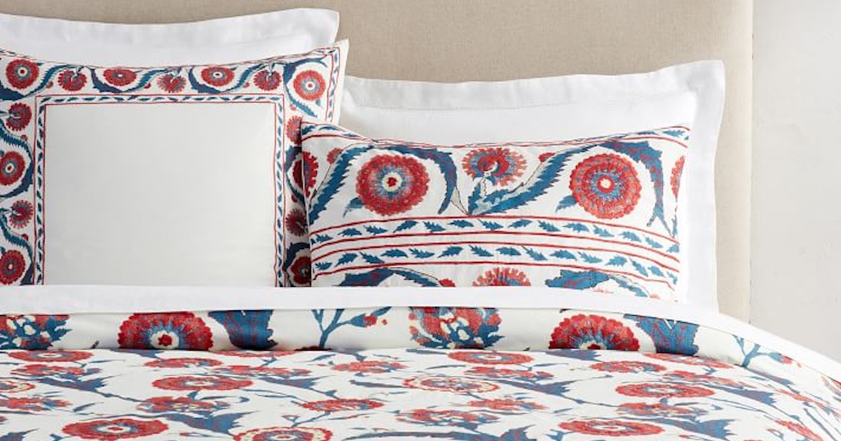Pottery Barn S Sale On Bedding Features Duvets Sheets More Up