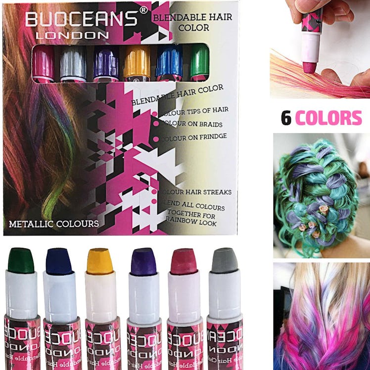 BUOCEANS Hair Chalk (Set of 6)