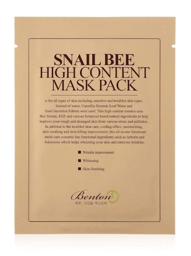 BENTON Snail Bee Mask Pack (10 Pack)