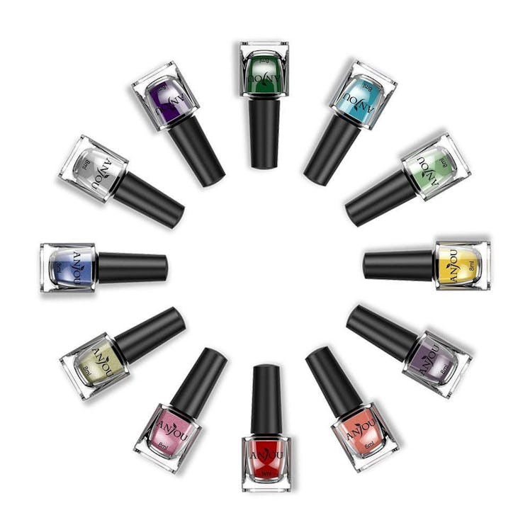 Anjou Peel Off Nail Polish (12 Pack)