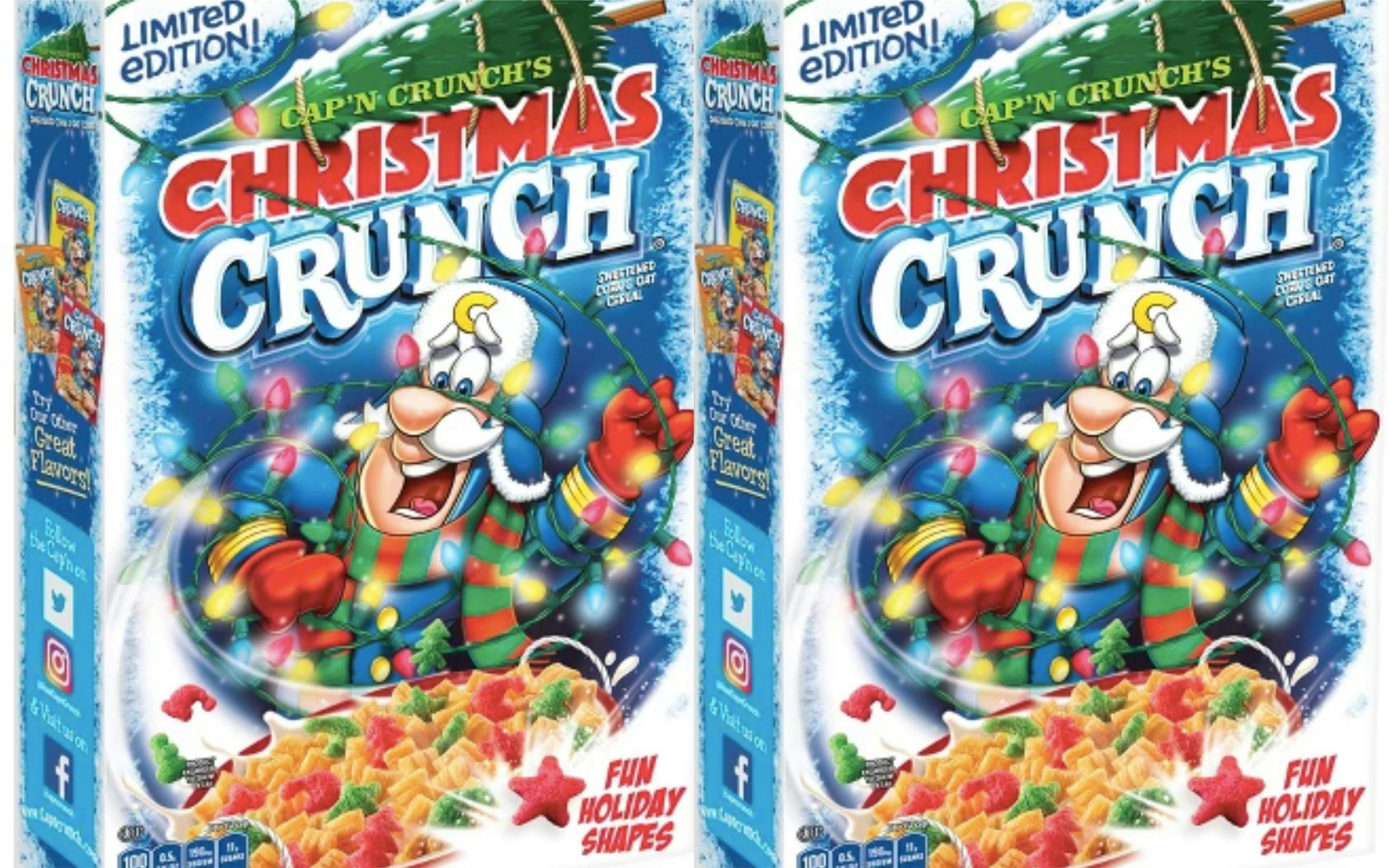 cap n crunch christmas crunch 2020 Cap N Crunch S Christmas Crunch Is Available For A Limited Time It S Festive As Heck cap n crunch christmas crunch 2020