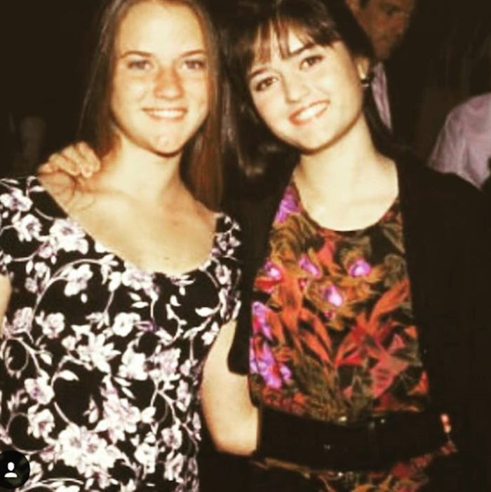 Danica and Crystal McKellar posing for a photo