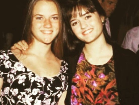 Danica and Crystal McKellar posing for a photo