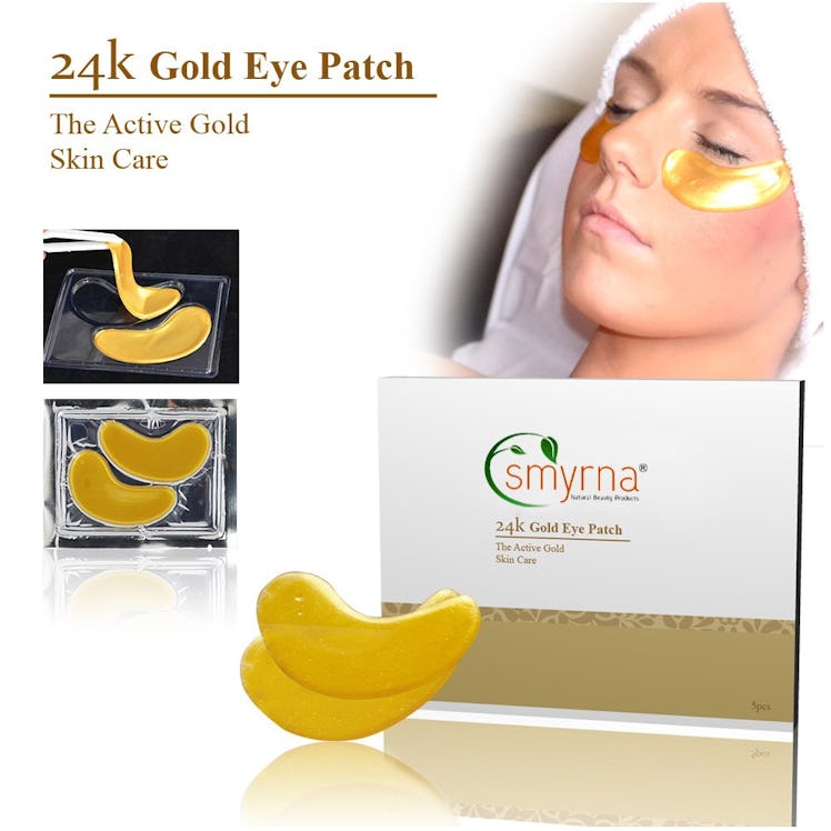 Smyrna Gold Collagen Eye Mask Pads (10 Pack)