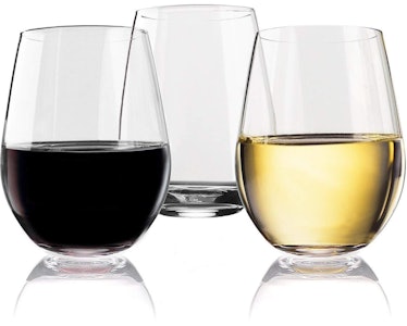 Vivocci 2-Piece Stemless Wine Glass Set