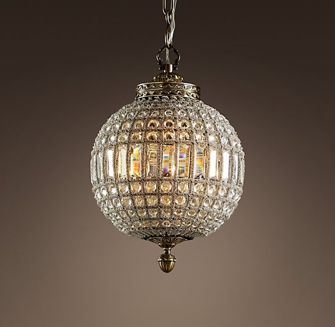 19th C. Casbah Crystal Chandelier 12"