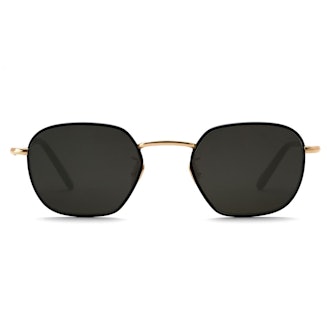 Ward Tortuga + Matte Black to 24K Titanium Sunglasses 