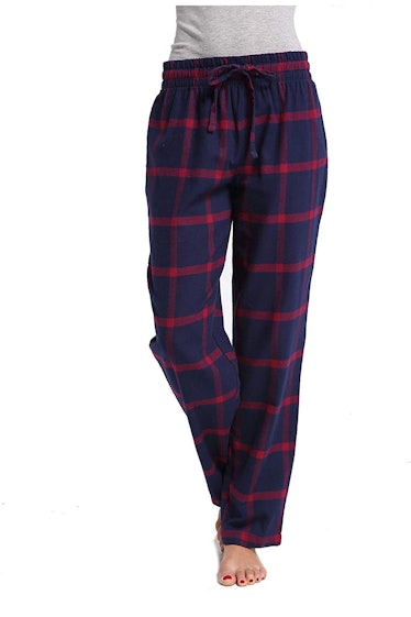 CYZ Collection Women's Cotton Flannel Plaid Pajama Pants