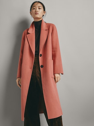 Wool Coat With Vents