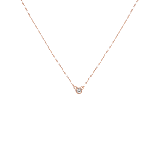 AUrate Diamond Bezel Necklace