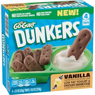 Yoplait Go-Gurt Vanilla Yogurt Dunkers