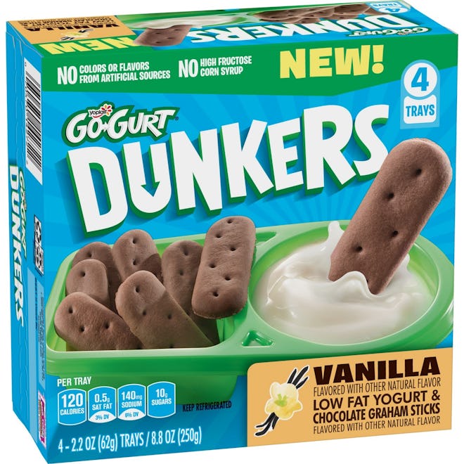 Yoplait Go-Gurt Vanilla Yogurt Dunkers