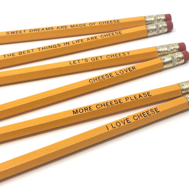 Cheese Lover Pencil Set