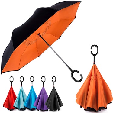 BAGAIL Double Layer Inverted Umbrella