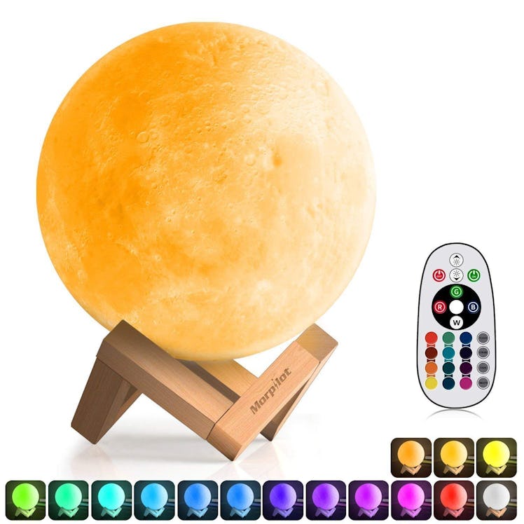 Morpilot 3-D Printed Moon Lamp