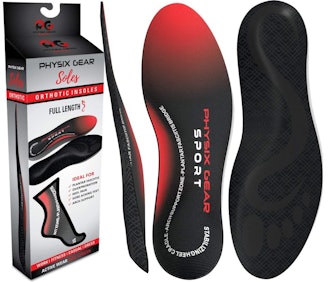 Physix Gear Orthotic Inserts With Arch Support