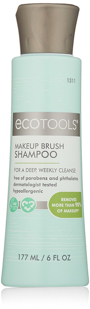 Ecotools Makeup Brush Cleansing Shampoo, 6 oz