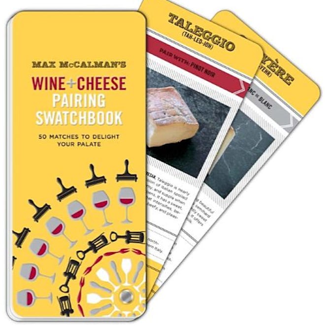 Max McCalman's Wine and Cheese Pairing Swatchbook