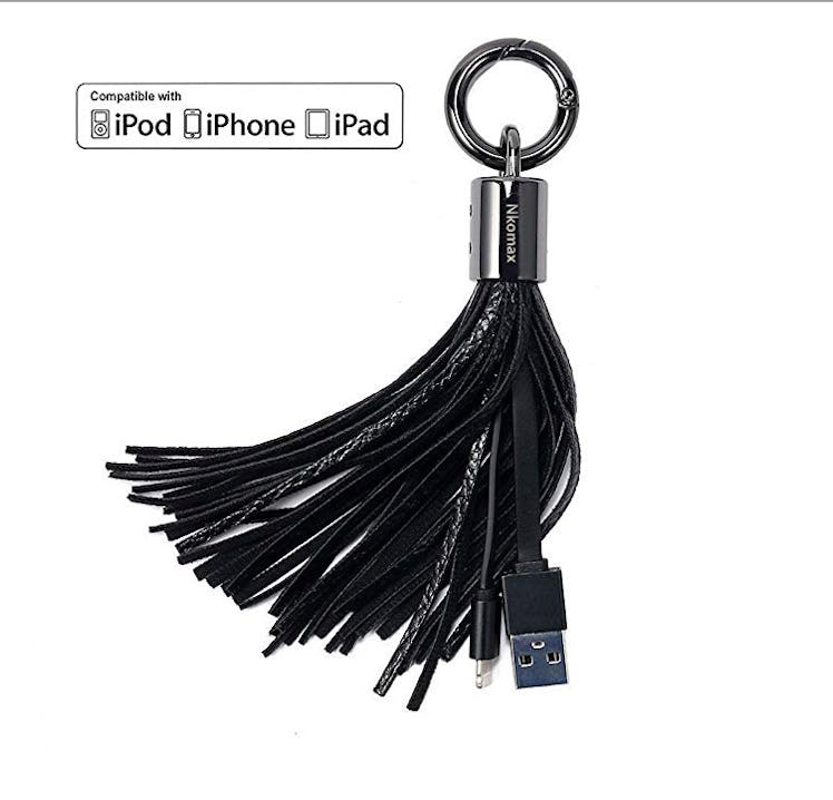 Nkomax USB To Lightning Leather Tassel