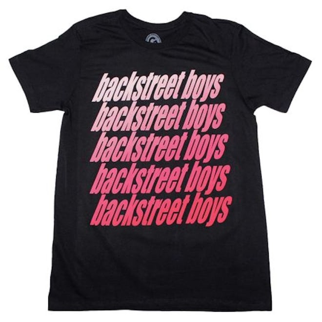Backstreet Boys Repeat Logo Tee