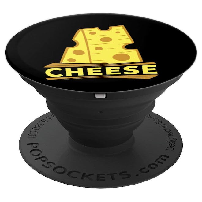 Cheese lover, holey cheese - PopSockets Grip and Stand for Phones and Tablets