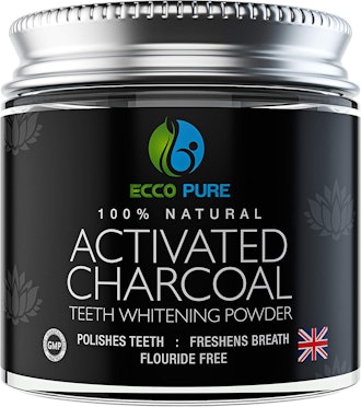 Ecco Pure Activated Charcoal Teeth Whitening Powder