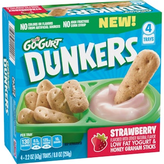 Yoplait Go-Gurt Strawberry Yogurt Dunkers