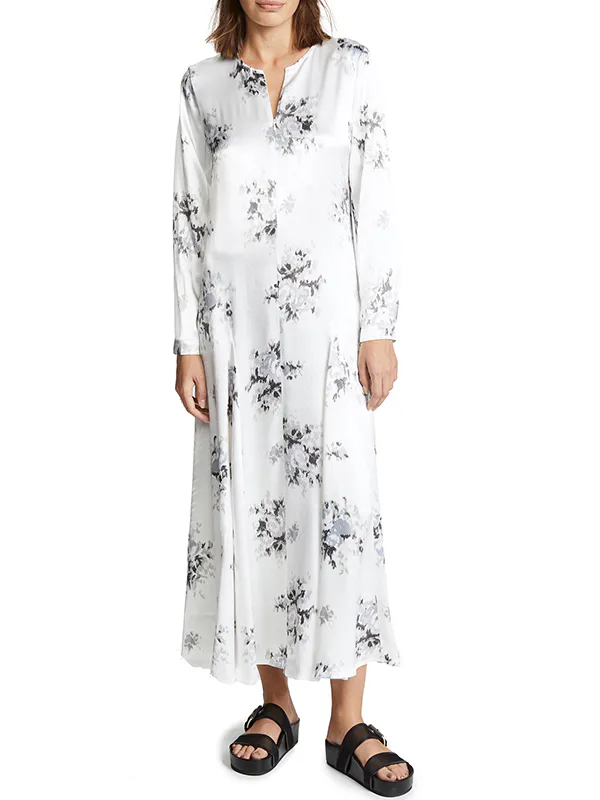 Meghan Markle's White Floral Dress Is The Perfect Print For Winter