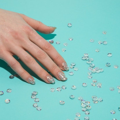 The Best 2019 Nail Polish Trends: Disco Embellishments