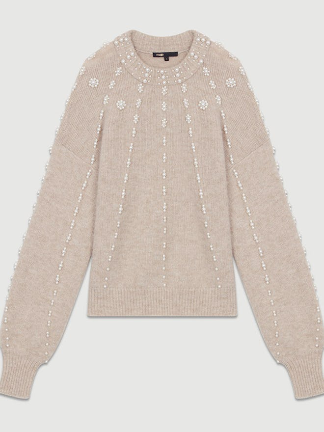 Oversize Sweater In Wool Blend