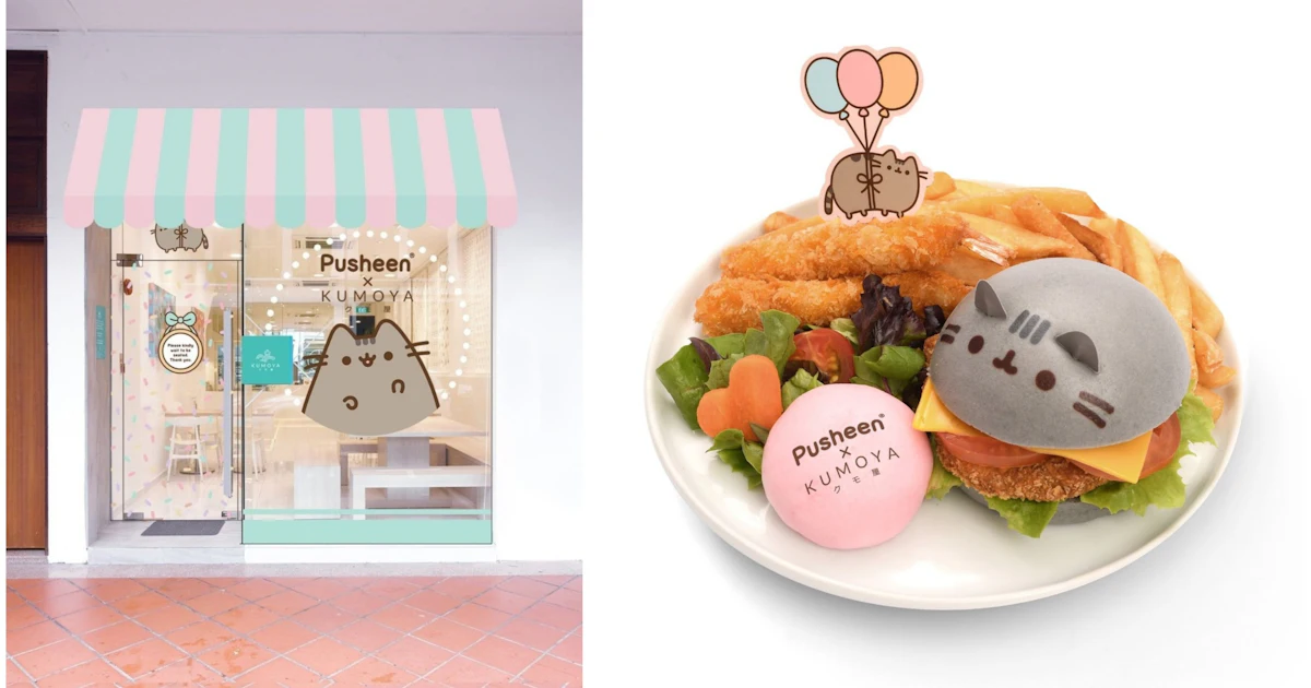 A Pusheen Cafe Is Opening In Singapore The Food Is Too Cute For Words