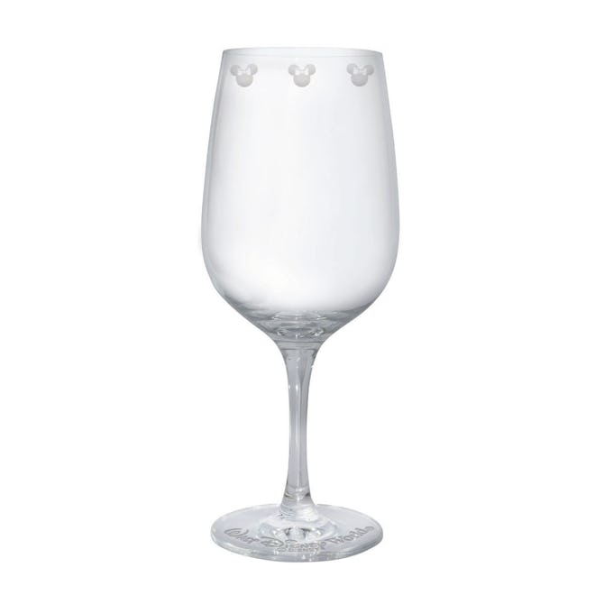 Minnie Mouse Icon Wine Glass