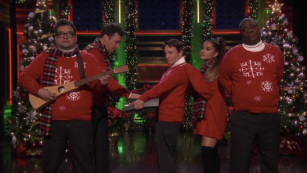 The Video Of Ariana Grande Singing I Wish It Was Christmas