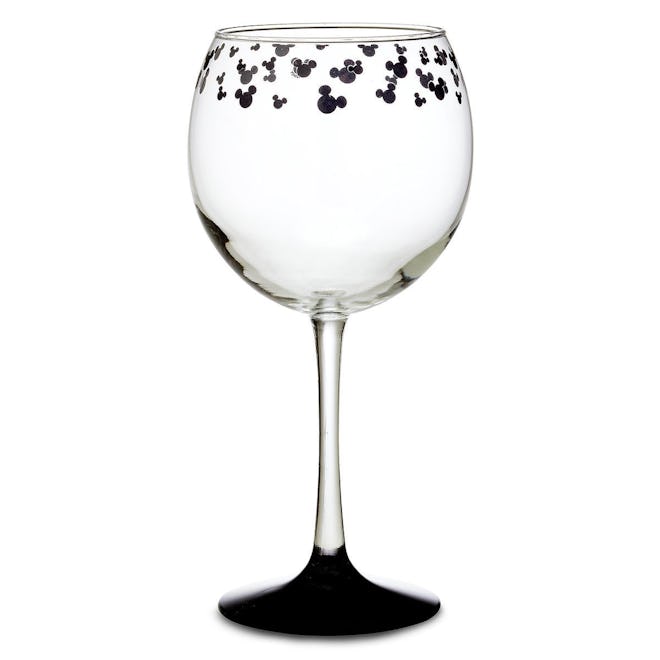 Mickey Mouse Stemmed Wine Glass