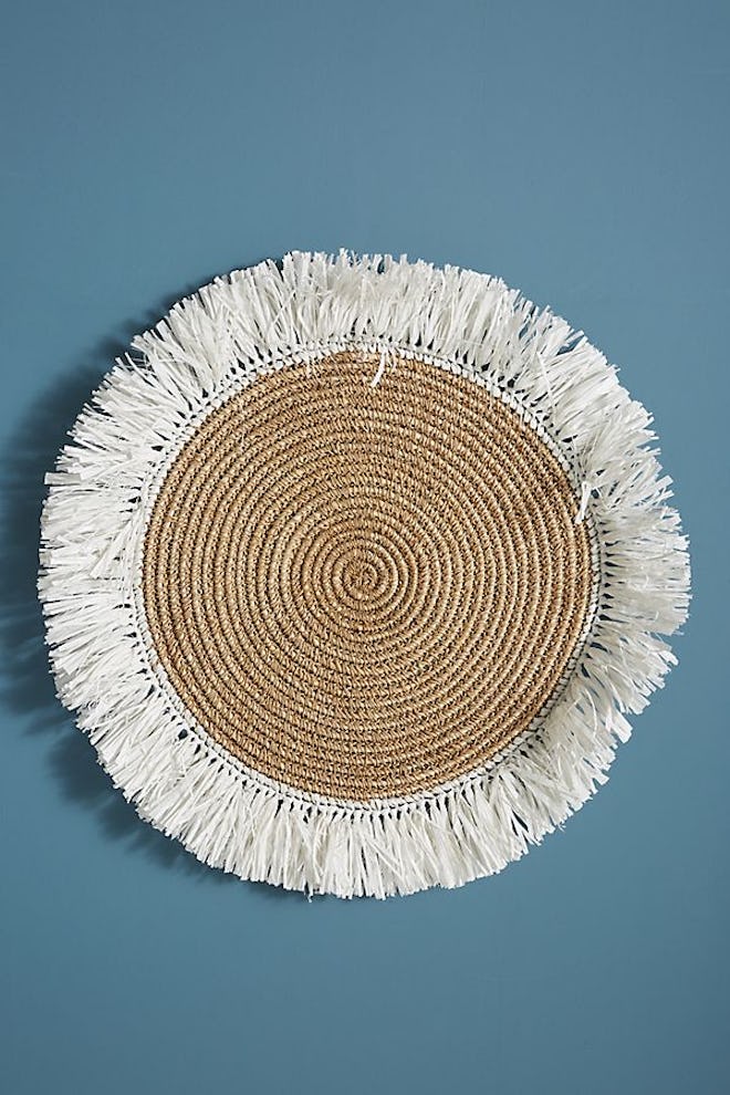 Fringed Basket Wall Art