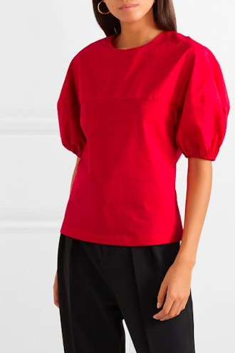 Cotton-Poplin Top