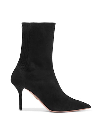 Saint Honore suede sock boots