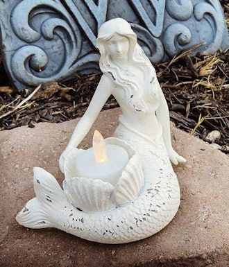 Mermaid Decor, Candle Holder