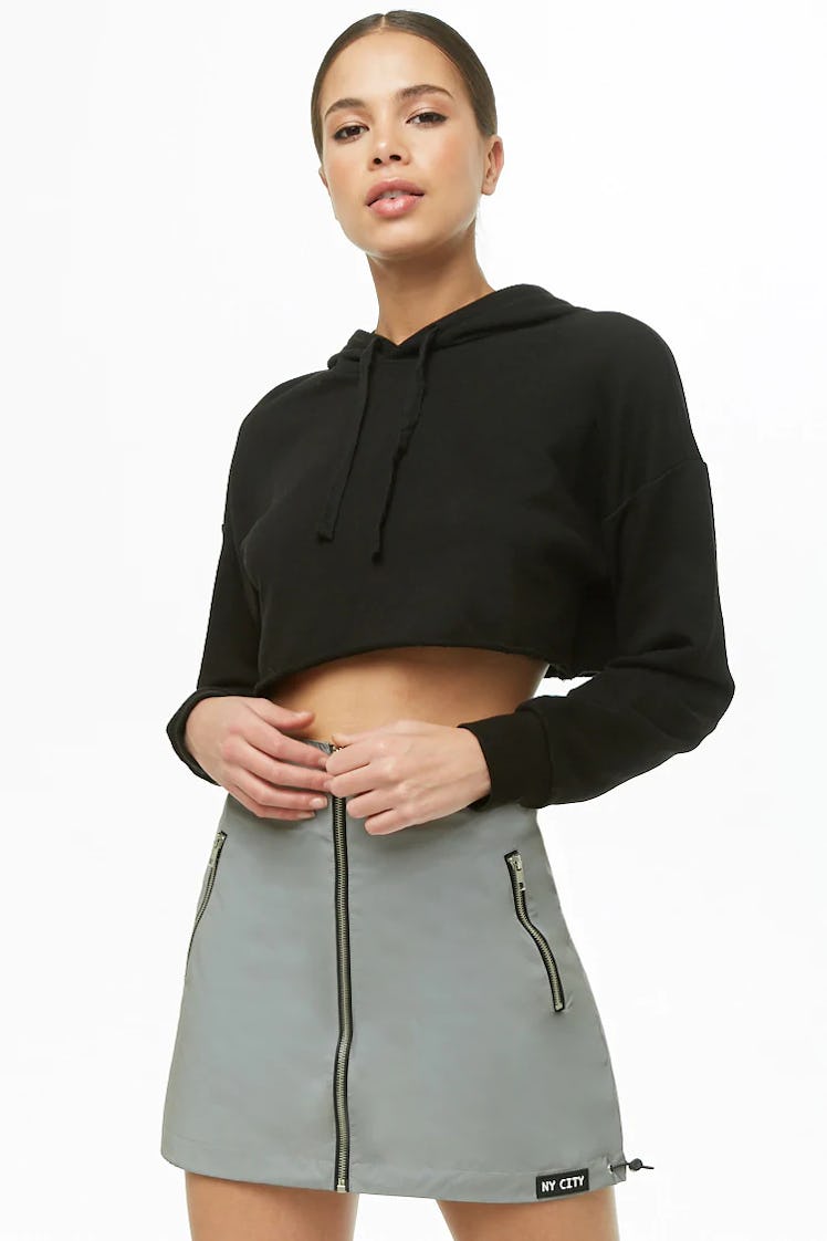 NY City Patch Reflective Skirt