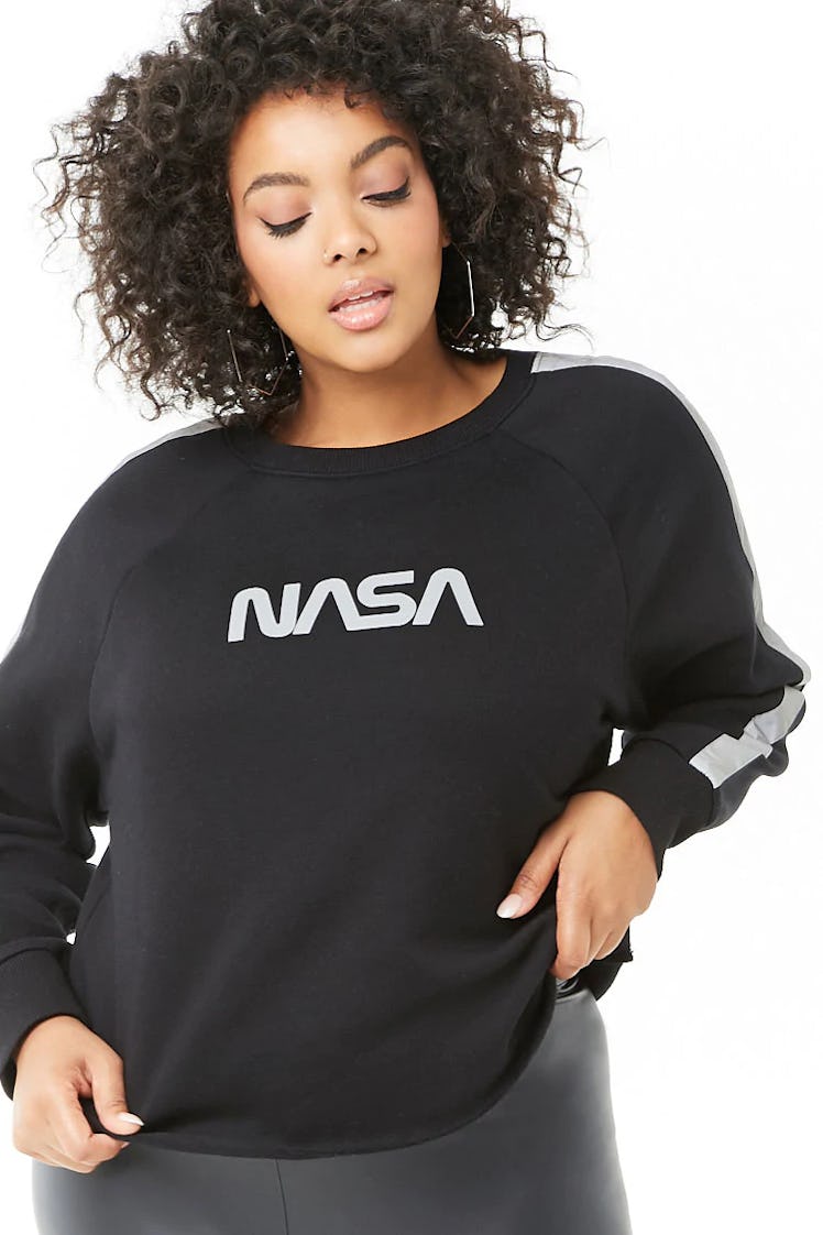 Plus Size NASA Sweatshirt