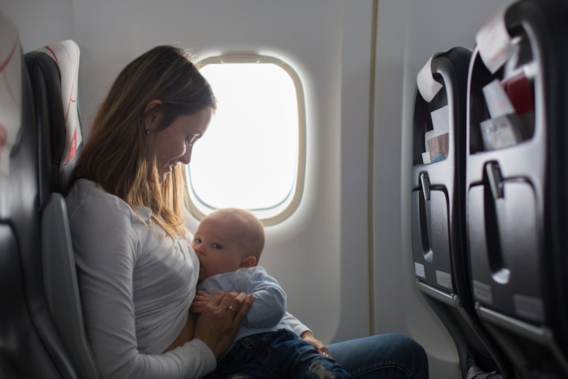 travel calm and breastfeeding