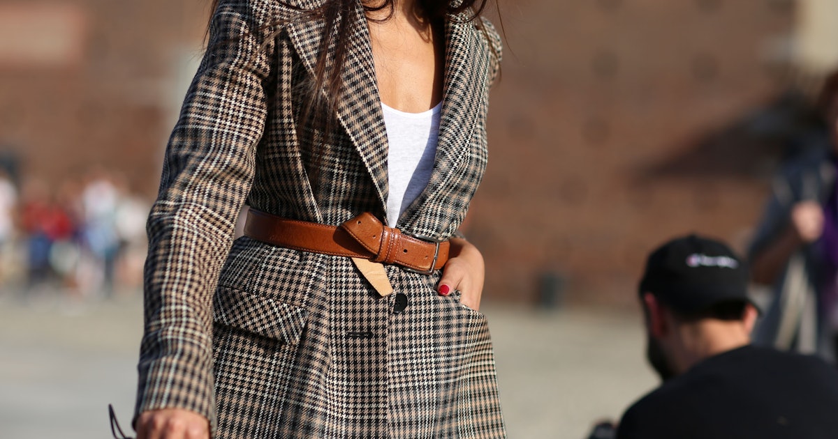 halvleder Palads Hylde How To Wear A Belted Blazer Outfit, Your Go-To Look Of 2019 | The Zoe  Report | Bloglovin'